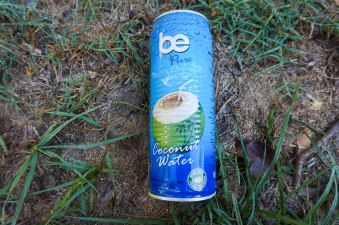 Be Pure coconut water can
