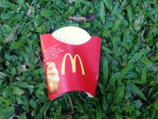 McDonalds fries pack